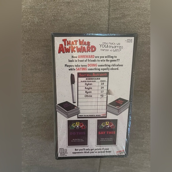 ⭐️NEW That Was Awkward - A Hilarious Party Game of Acting Out Awkward Situations - Picture 10 of 13